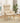 Scaun de relaxare, crem, material textil